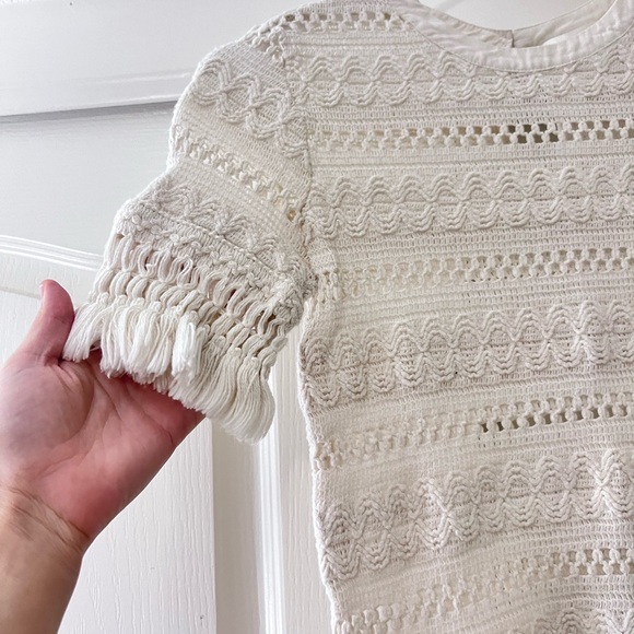 Boho Crochet Fringe Top - Picture 4 of 7